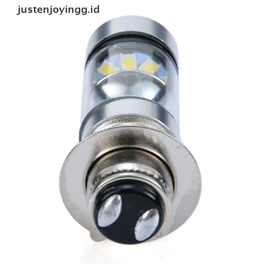 // justenjoyingg.id // BA20D H6 2323 20SMD LED 100W Motorcycle Fog DRL Brake Parking Light Lamp Bulb ~