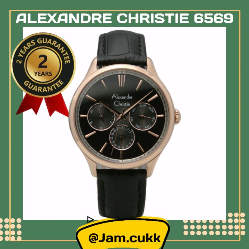 JAM TANGAN PRIA ALEXANDRE CHRISTIE AC 6569 ORIGINAL FULLSET BERGARANSI