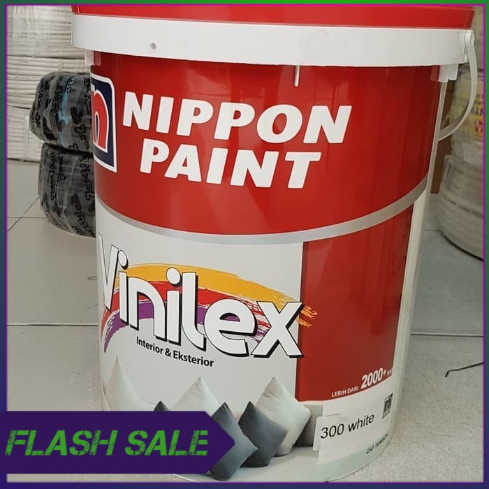 Cat Tembok Vinilex WHITE 25 KG  1 Pail per gojek