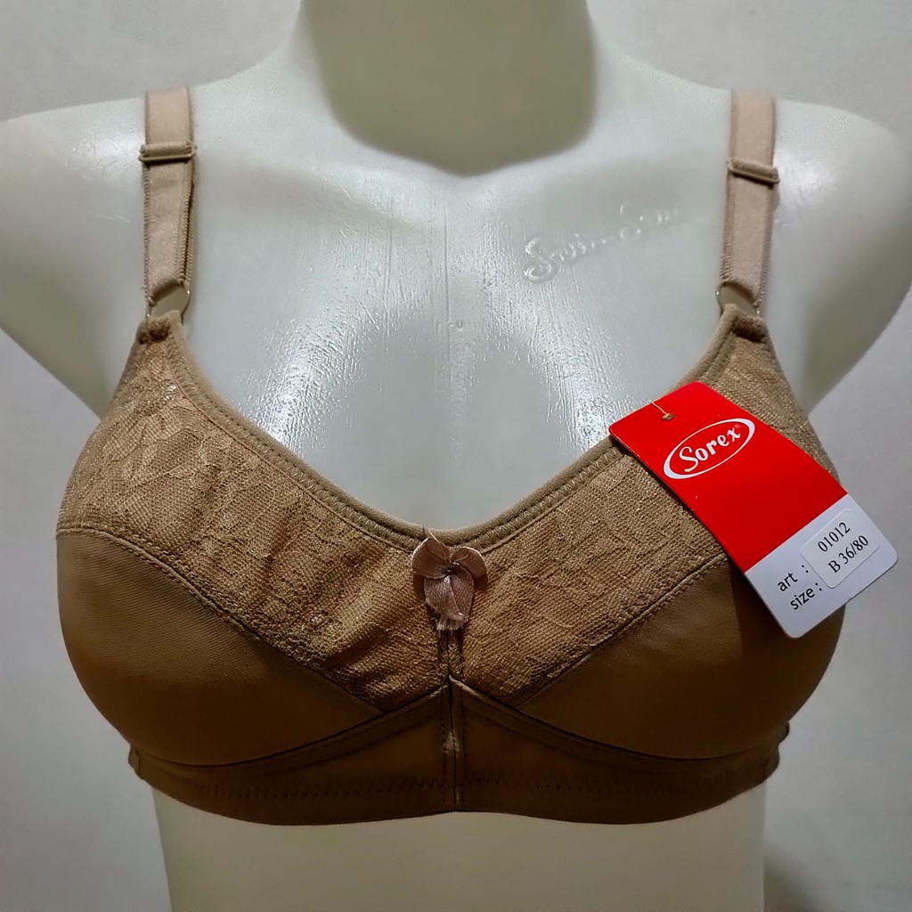 Sport Bra Sorex 01012 Cup B Tanpa Busa dan Tanpa Kawat dengan Kait 2