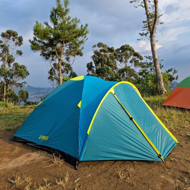 TEND ACAMPING PAVILLO 4 ORANG / TENDA DOME 4 PERSON PAVILLO /  TENDA PAVILLO DOBEL LAYER