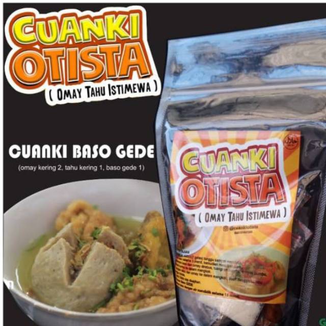 

CUANKI OTISTA INSTAN (CUANKI BASO GEDE)