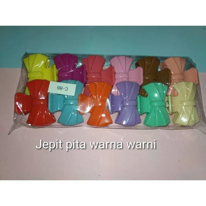 

Jepit pita warna warni salon