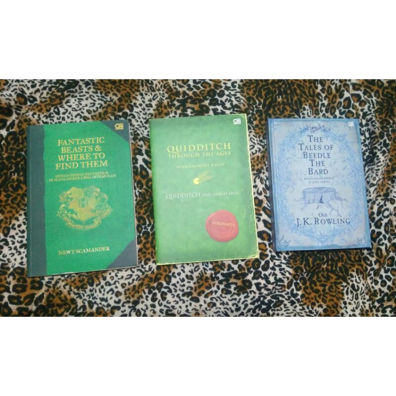 preloved Buku/novel Pendamping Harry Potter : Fantastic Beasts, Quidditch