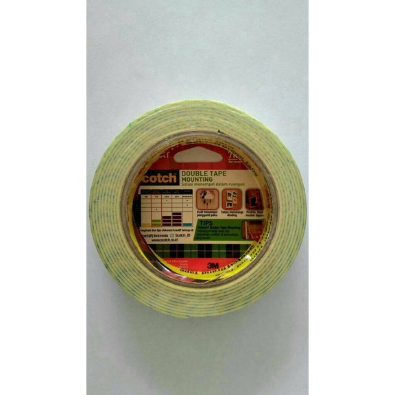 

Jualan Doubletape Mounting Scotch Merekat Kuat Limited