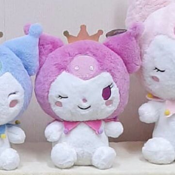 Boneka Kuromi Mahkota Kelinci Rabbit Animal Kartun My Melody Karakter