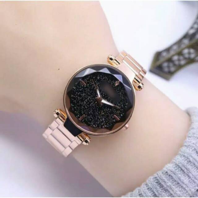 Jam Tangan Wanita (D-) Badok Strap Rantai