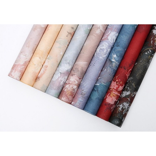 

(5 LEMBAR) FLOWER WRAPPING PEONY / CELLOPHANE KERTAS BUKET BUNGA HAND BOUQUET