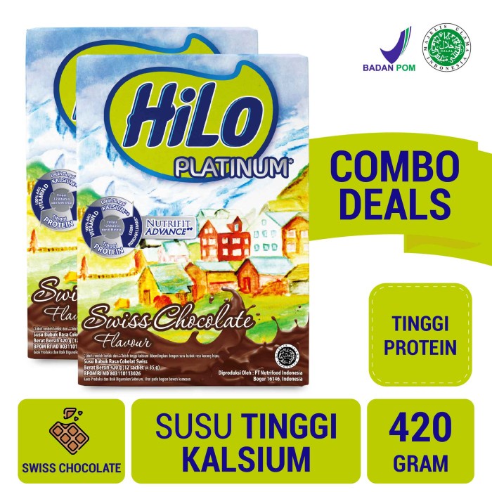 

Twin Pack: HiLo Platinum Swiss Chocolate (12 Sch)