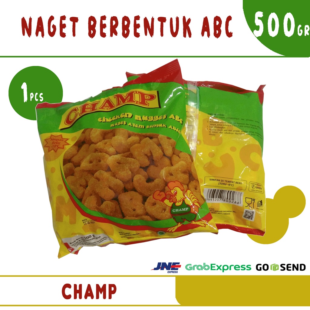 

Champ Chicken Nugget ABC 500gr