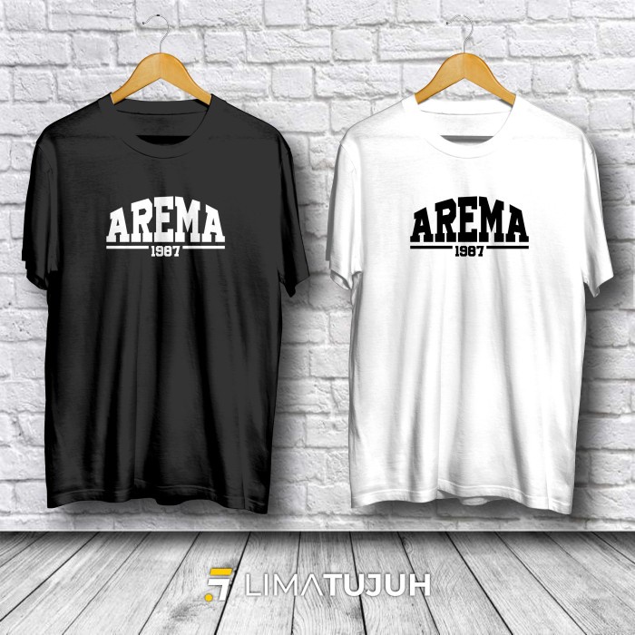 Kaos Arema 1987 Desain Baju Distro