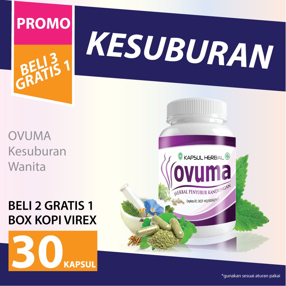 TERLARIS Paket Kesuburan obat promil terbaik n terbukti, Penyubur Sperma Pria & Kandungan