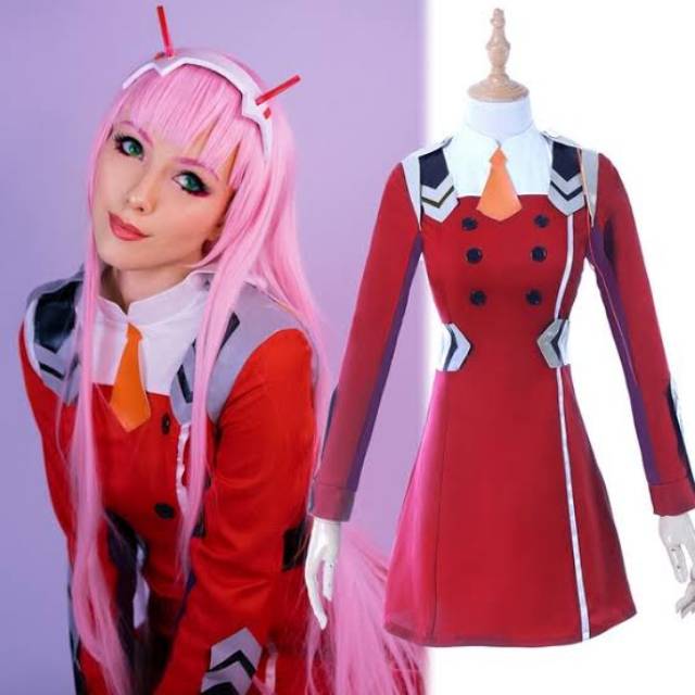 Jual PROMO !!! BISA COD ZERO TWO costume cosplay anime darling in the ...