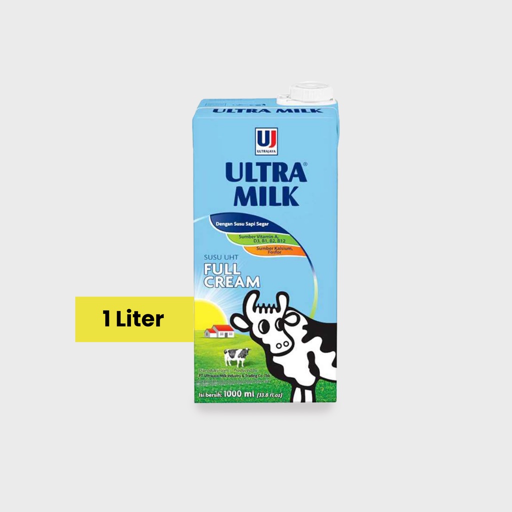 

Susu UHT Ultramilk/Full Cream Milk 1 Liter