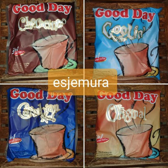 

Good Day Original / Chococino / Cerebian / Cooling Coffee perpak
