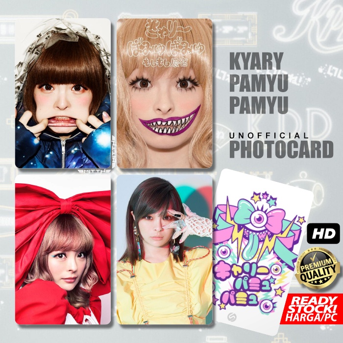 Photocard KYARY PAMYU JPOP Japan Idol Kartu Koleksi Photo Card