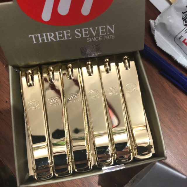 Gunting kuku 777 besar original gold per buah emas