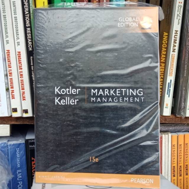 Jual Buku MARKETING MANAGEMENT 15E 15th 15 Edition By KOTLER KELLER ...