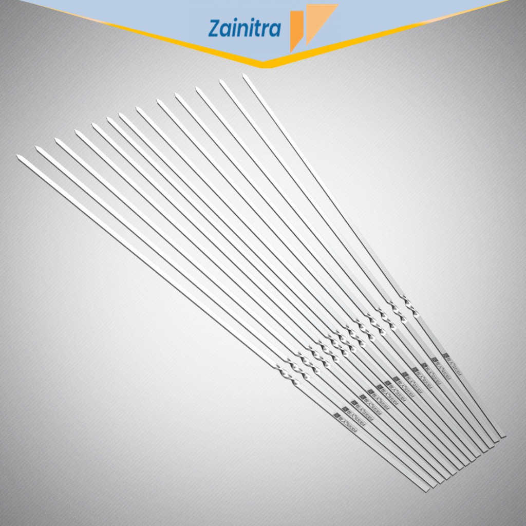 TUSUK SATE STAINLESS MAKANAN LIDI BESI