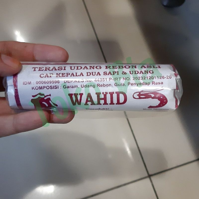 

Terasi cap wahid enak gurih mantap isi 3