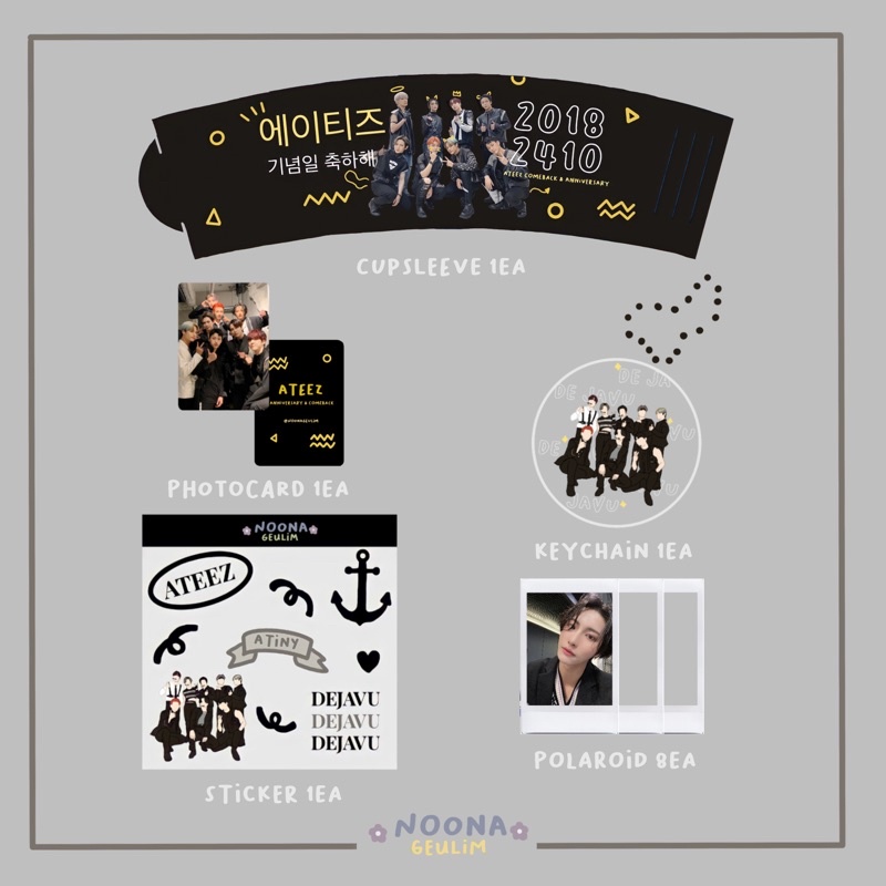 ATEEZ BIRTHDAY ANNIVERSARY COMEBACK KIT