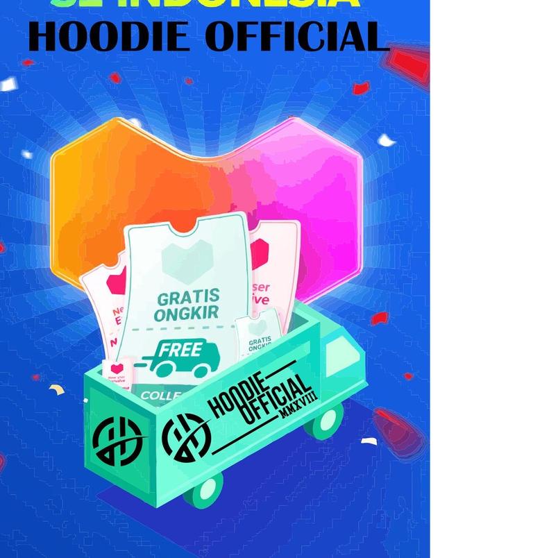 SWEATER HOODIE DISTRO KACHIOS PREMIUM ORIGINAL LOGO ONE PIECE PICT/SWEATER PRIA/SWEATER WANITA/Crem