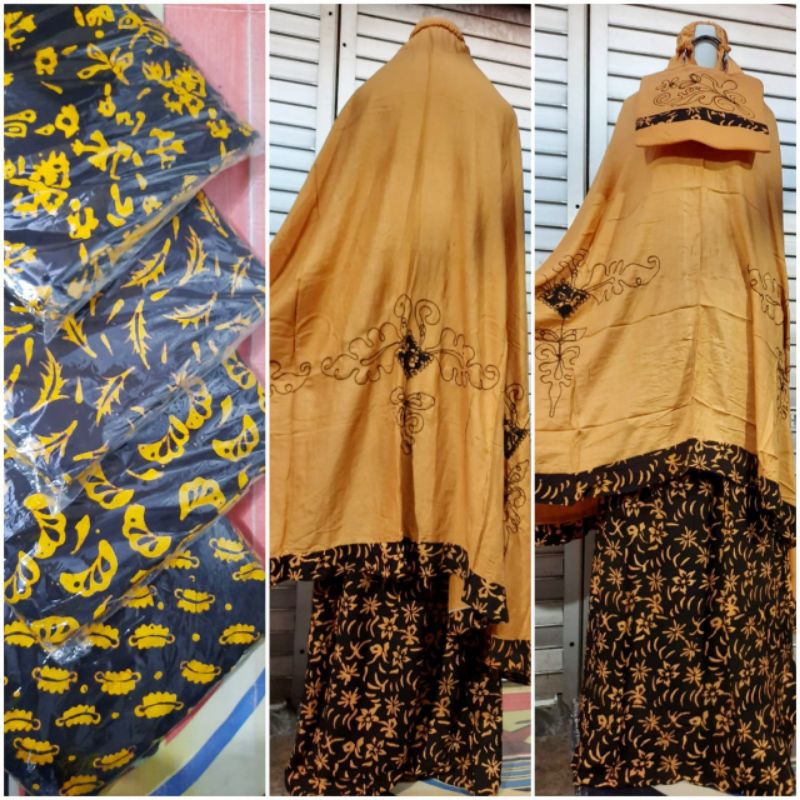 Mukena Jumbo Rempel Batik