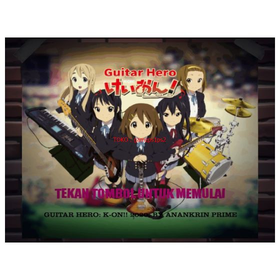 Guiter Hero K-On - KASET PS2
