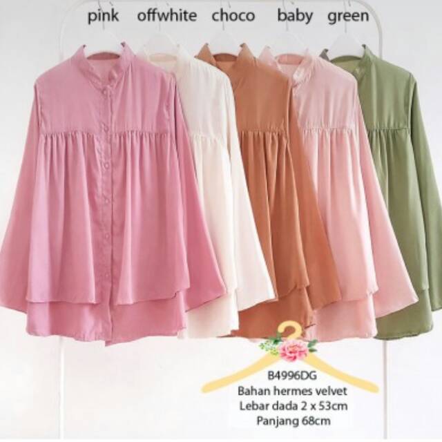 Double layer white shirt