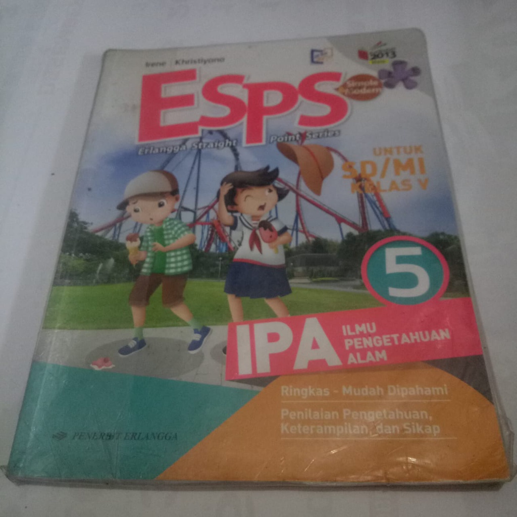 [BEKAS] ESPS IPA SD/MI Kelas 5/ Kelas V/K13N - Buku Erlangga