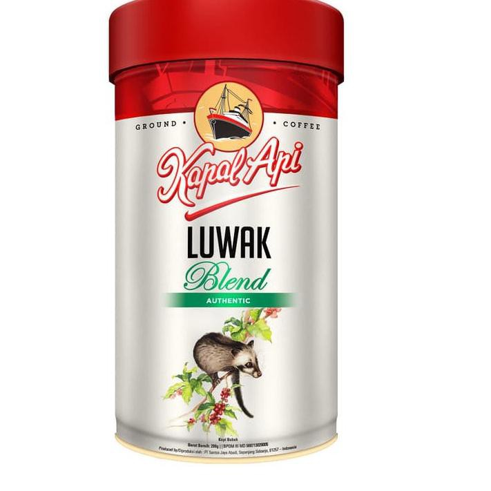 

[KODE PRODUK 374] Kapal Api Luwak Blend Bubuk 200gr TERLARIS..!!