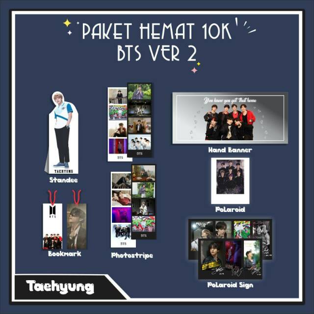 PAKET HEMAT 10K  BTS VER.2