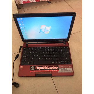 Notebook acer second netbook bekas kualitas ok aspire one 