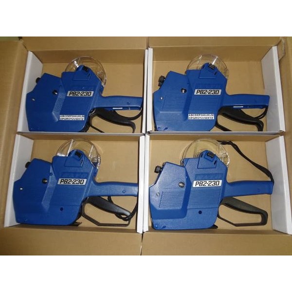 HANDLABEL LABEL HARGA MESIN TEMBAKAN HARGA PRINTER SATO PB 230 HURUF ANGKA PRICE TAG