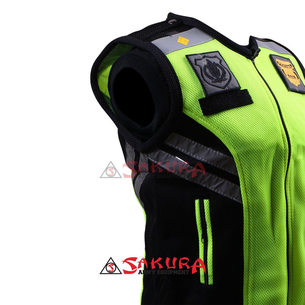 Rompi Security Satpam Jaring Double Mess Tebal Rompi Jaring Security