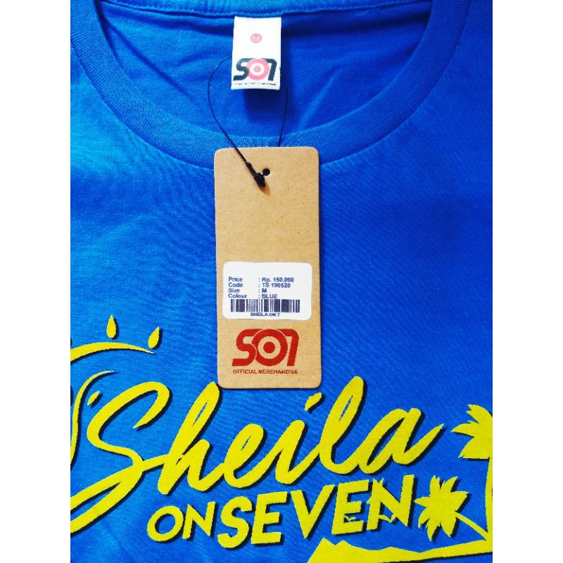 Kaos Sheila On Seven Original Official Merchandise SO7