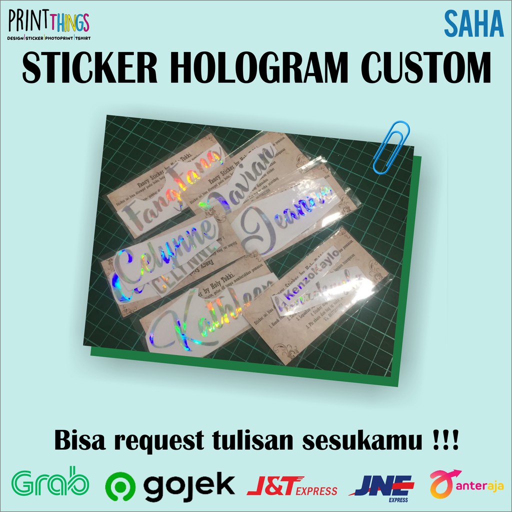 

Sticker Hologram