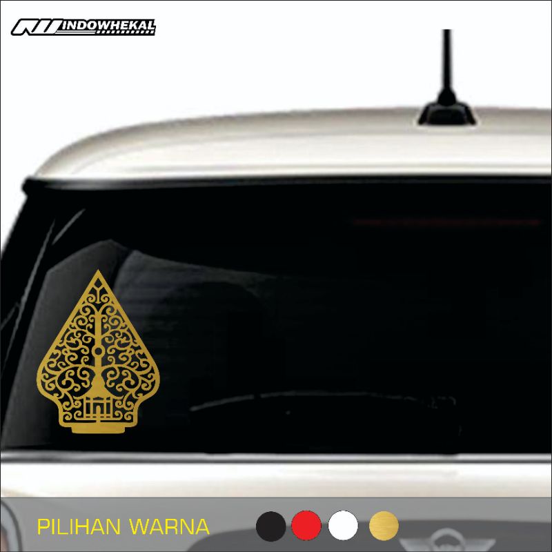 STIKER CUTTING STICKER GUNUNGAN WAYANG