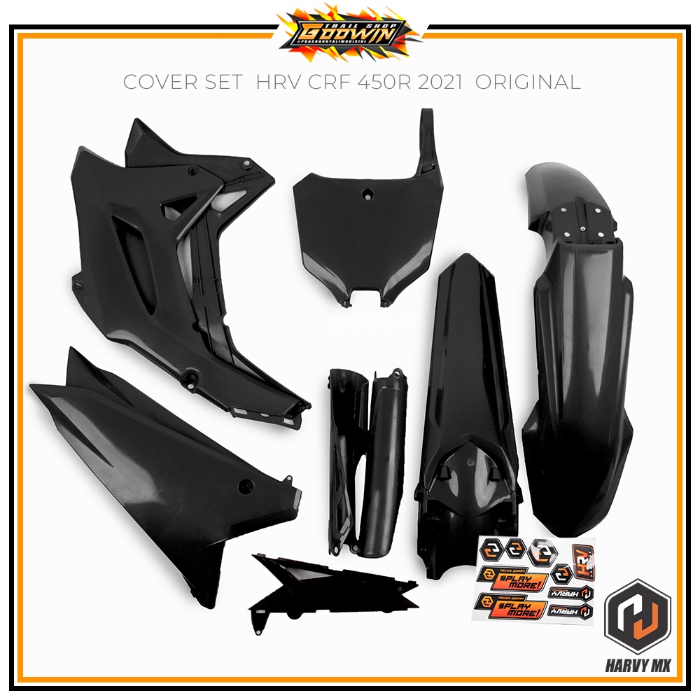 Cover Body Trail Set CRF 150L 450R 21 ++ Coverset CRF 150 L 2018 CRF 450R 2021 HARVY MX TERBARU PNP CRF 150L / 450R