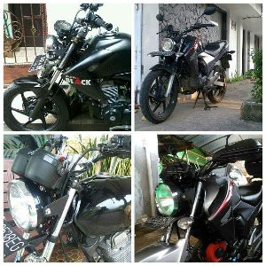 Braket Lampu Pesek Honda New Megapro Set Headlamp Tiger Revo Terlaris