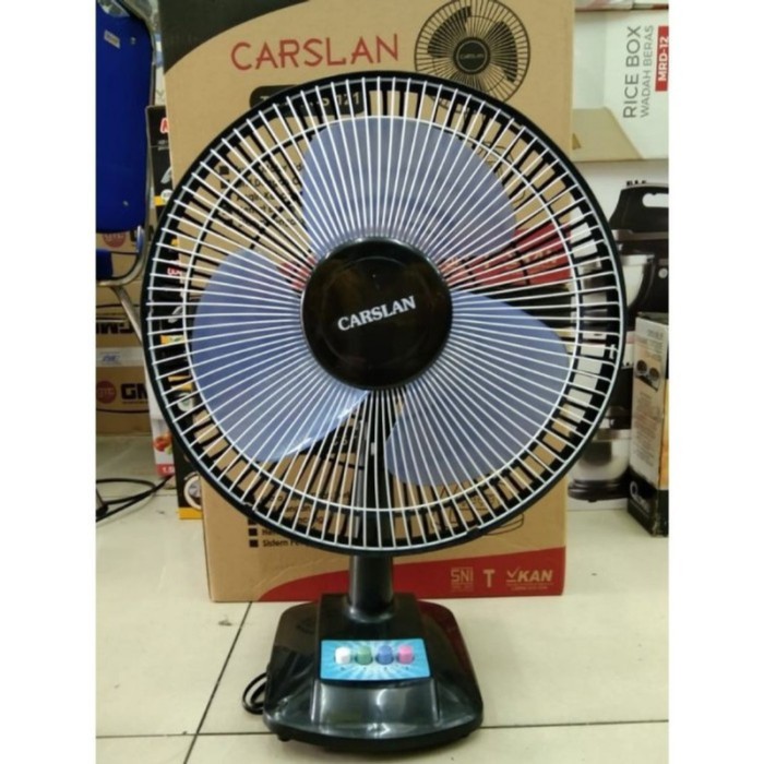 Deks Fan / Kipas Angin Meja 12 In CARSLAN CS-121 Terbaru - Promo Kipas Murah Berkualitas