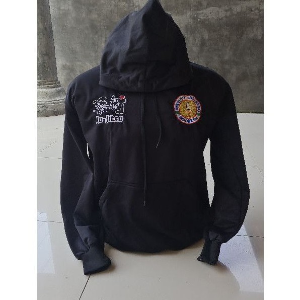JAKET HODDIE JUJITSU (FULL BORDIR)HD001