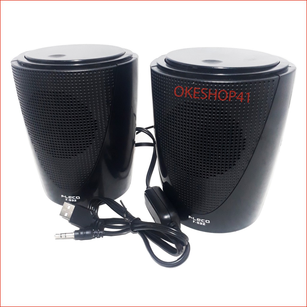 Speaker Aktif Fleco-F-018 Speaker Mini Komputer / Speaker HP