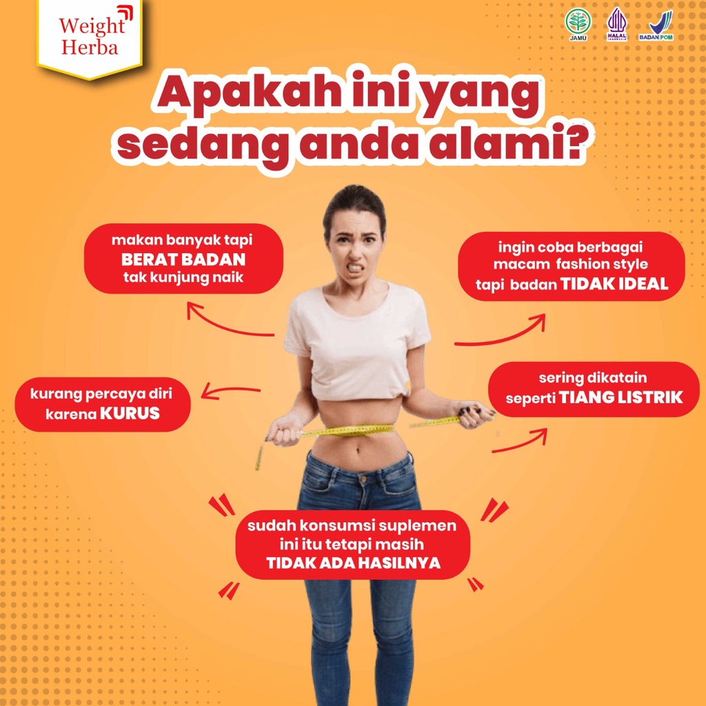 WEIGHT HERBA Susu Penambah Berat Badan 100% Original Kaya Susu Kambing Etawa Murni Asli Tanpa Efek Samping Temulawak Daun kelor Rendah Gula Baik Untuk Penderita Diabetes Kolesterol