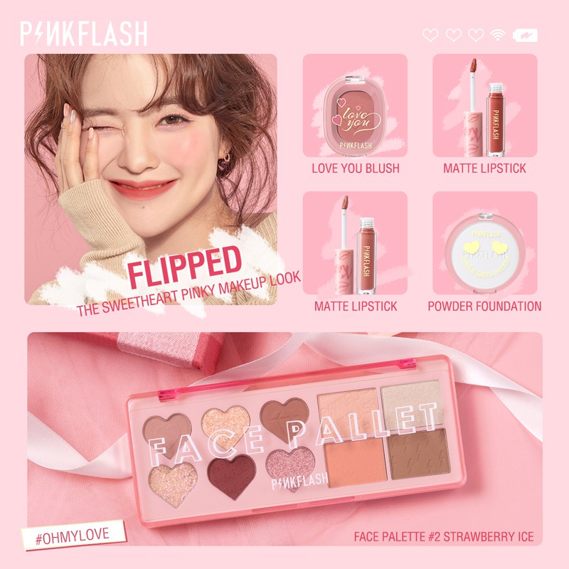 PINKFLASH OhMyLove Makeup Set True Love Special Edition Makeup Beauty Set Makeup sets 3 Colors