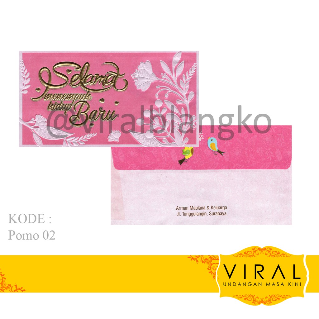 

Angpau Uang Pomo Foil 02 Isi 50 Harga Murah
