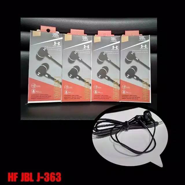 Hf Headset J363 Jack 3.5mm Super Bass