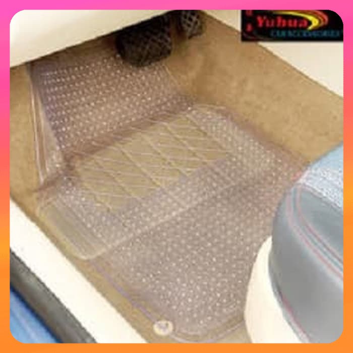 Karpet Karet Waterproof Mobil Bening Transparant Universal Car Mat