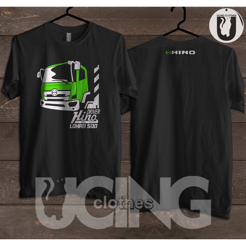 Kaos Baju Mobil Hino Lohan 500 Driver Vector Kaos Otomotif