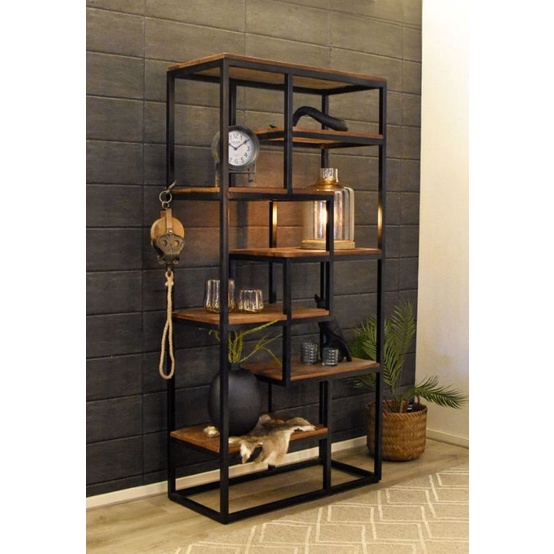 rak  besi serbaguna/partisi minimalis